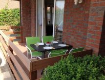 Lichte begane grondwoning met zonnig terras in Altfunnixsiel, vlakbij zee - thumbnail 4