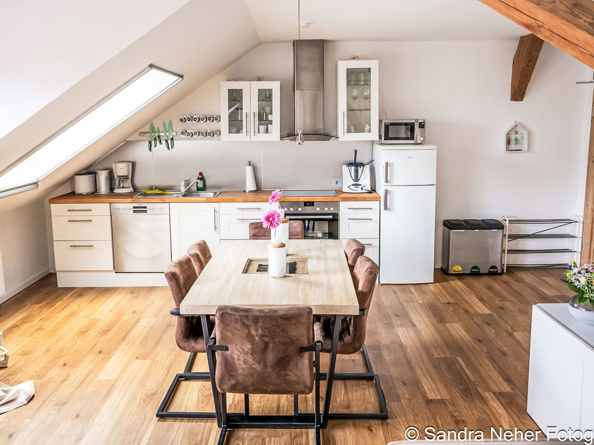 Landgut mit Dachterrasse - Binnen