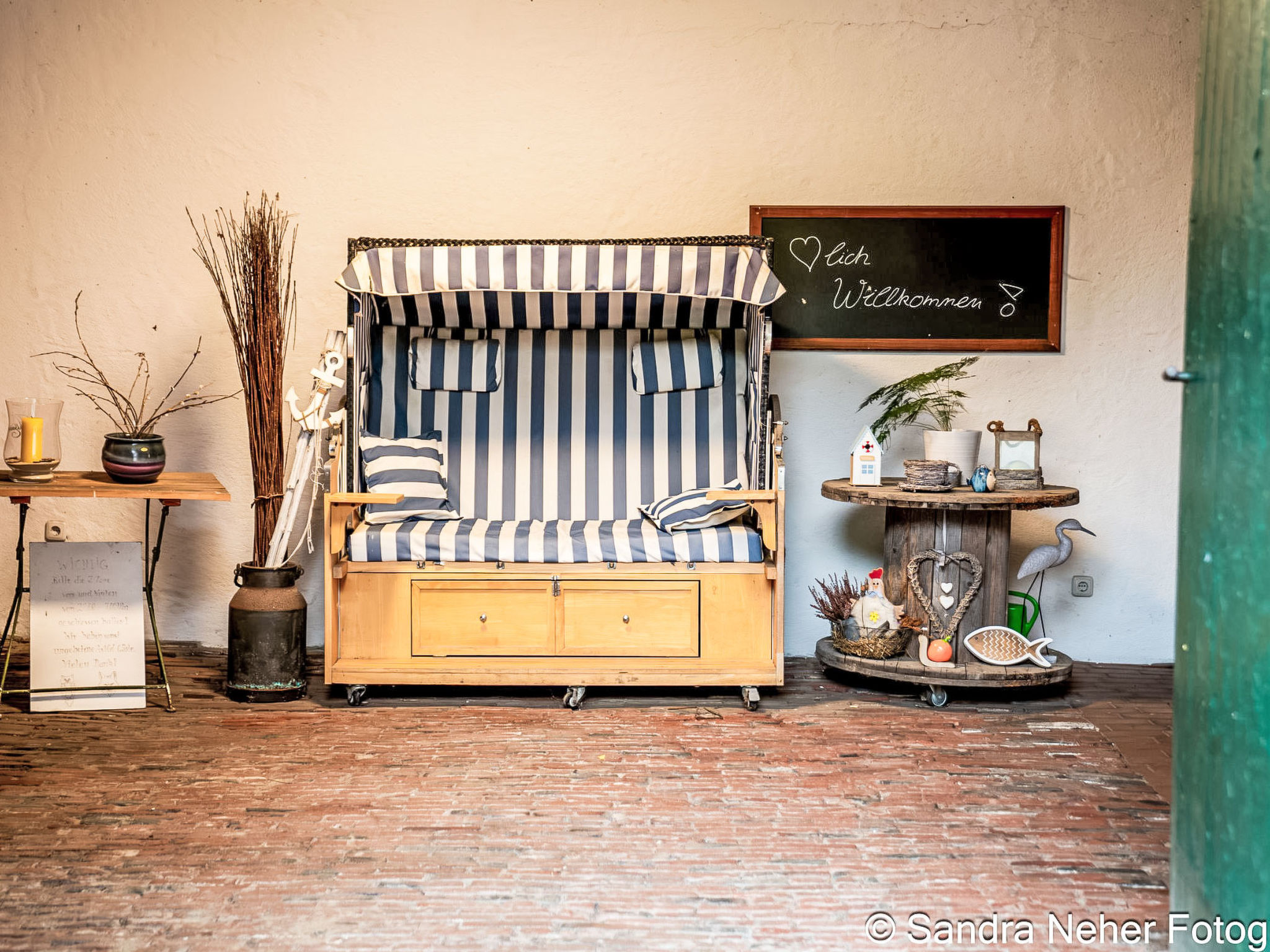 Landgut mit Dachterrasse - Binnen