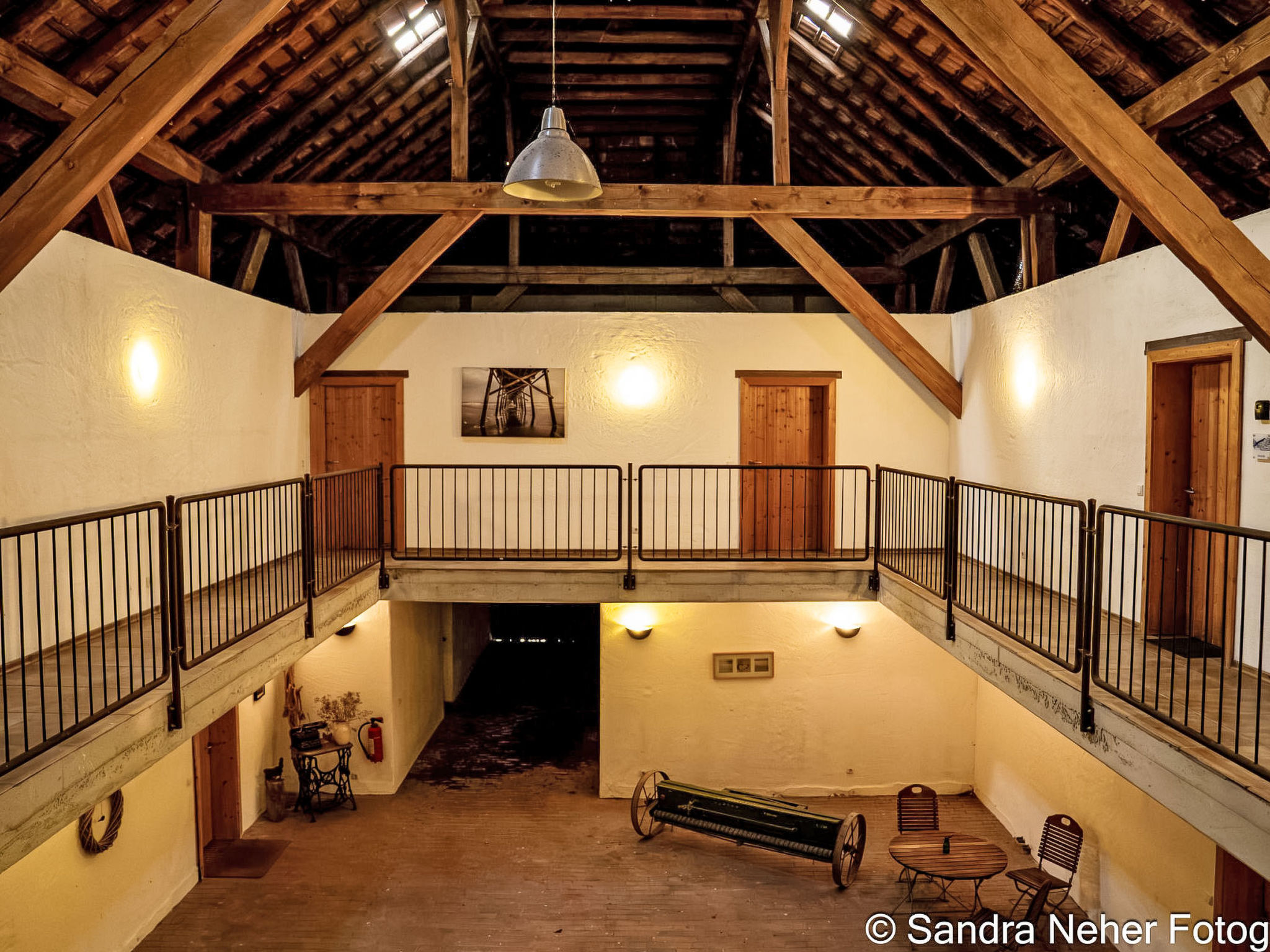 Landgut mit Dachterrasse - Binnen