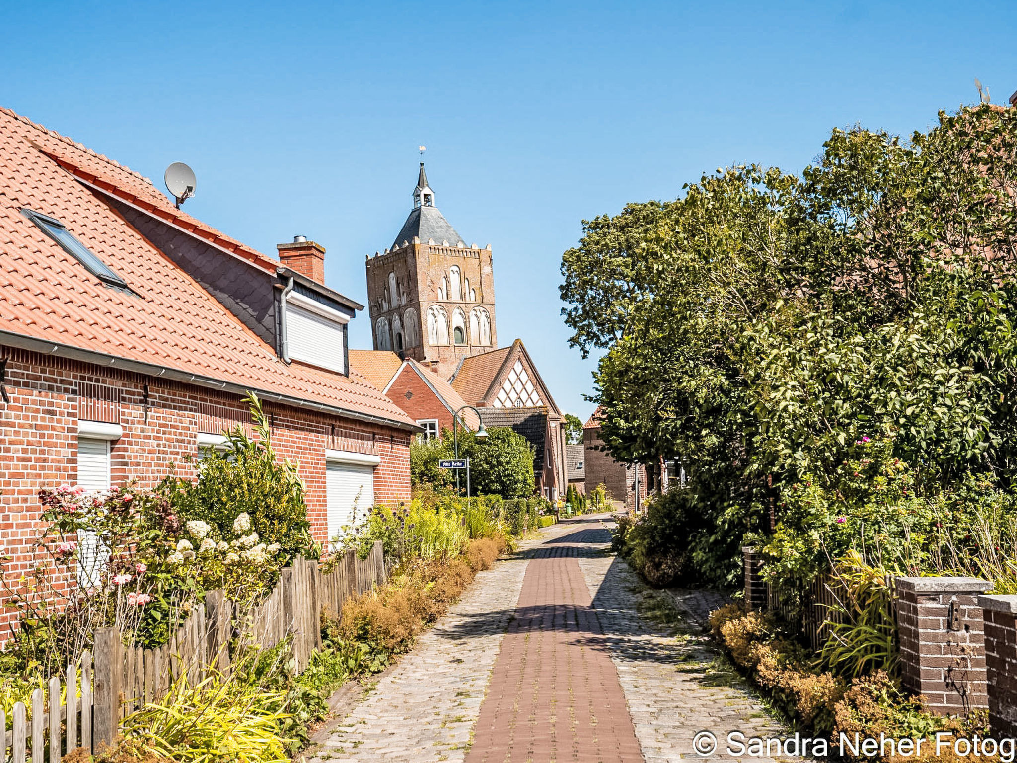 Landgut mit Dachterrasse - Buiten