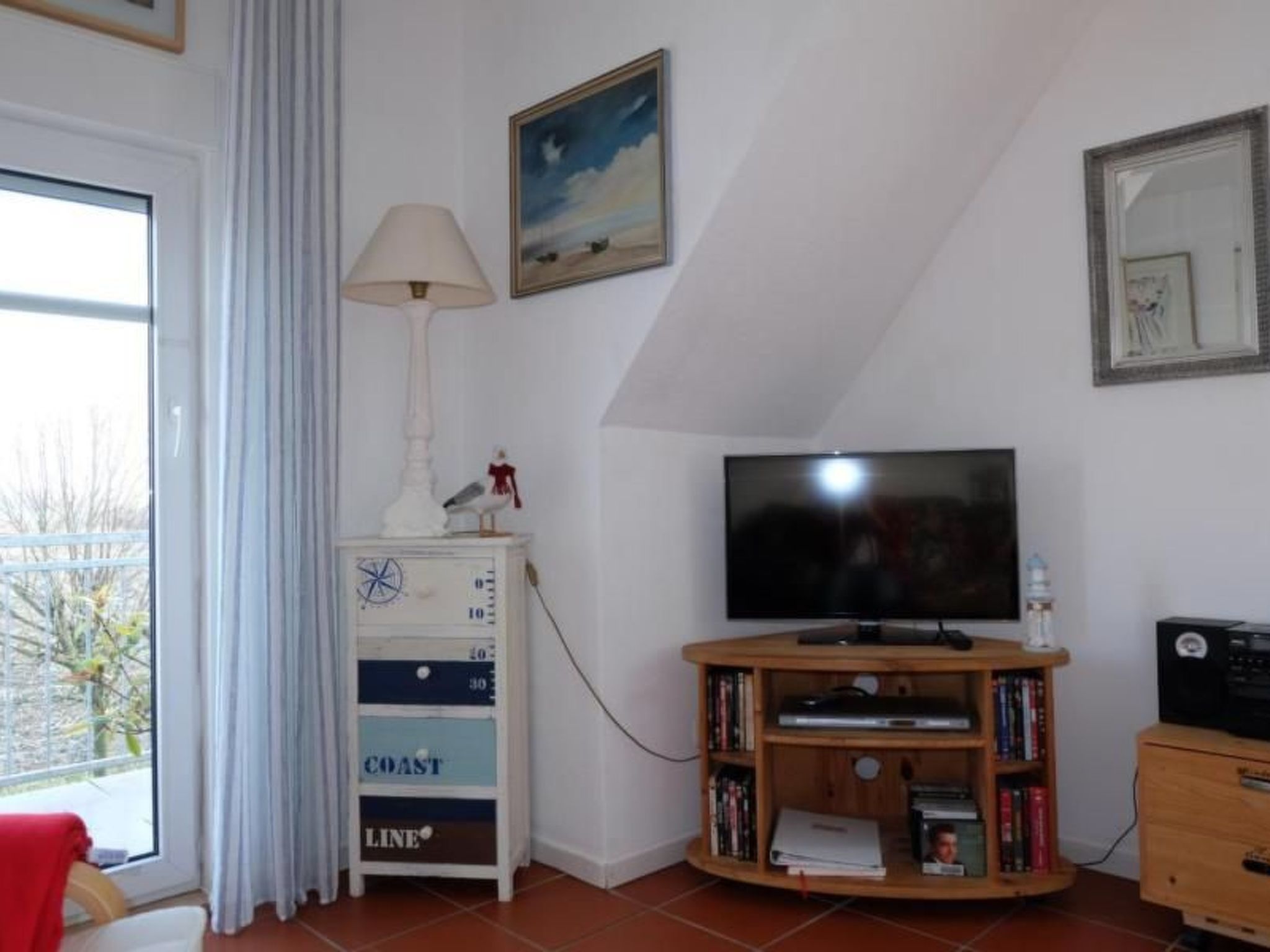 Gemütliche Ferienwohnung in Upleward mit Balkon-Binnen