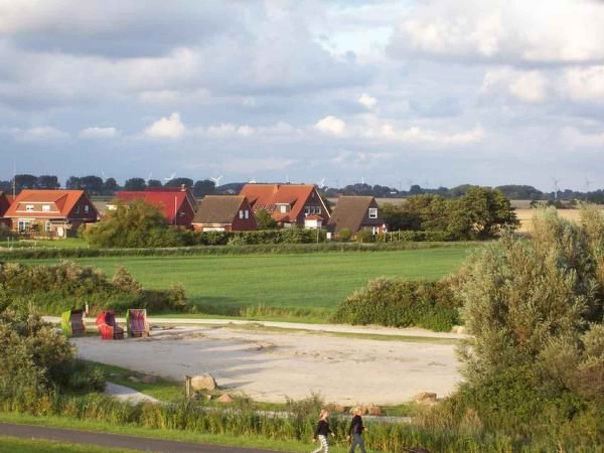 Gemütliche Ferienwohnung in Upleward mit Balkon-Binnen