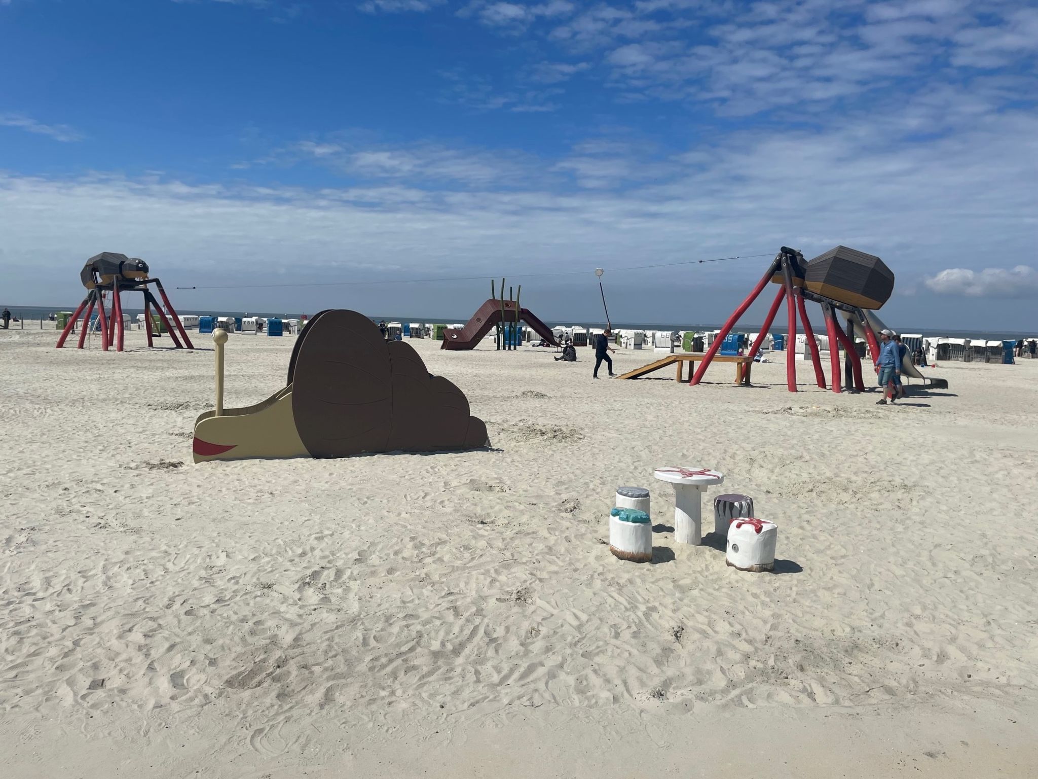 In Norden mit großem Garten-Area