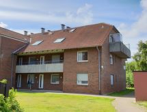Kompakt appartement met balkon vlakbij strand Norddeich - thumbnail 1