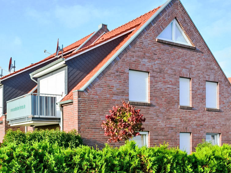 4-persoons appartement Seegras in het centrum van Norddeich in Norddeich