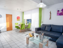 Licht appartement vlakbij strand en zee in Norddeich - thumbnail 4