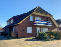 Licht appartement vlakbij strand en zee in Norddeich - thumbnail 1