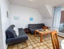 Compact appartement aan de Noordzeekust in Norddeich met bad en tuin - thumbnail 2