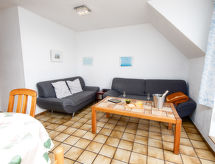 Compact appartement aan de Noordzeekust in Norddeich met bad en tuin - thumbnail 6