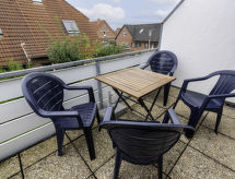 Compact appartement aan de Noordzeekust in Norddeich met bad en tuin - thumbnail 5