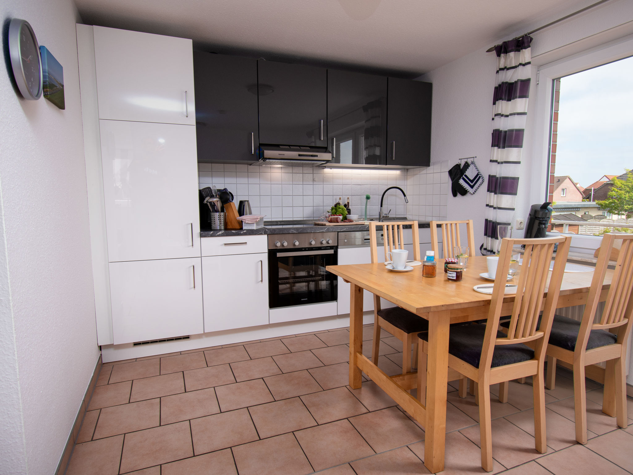 Deichperle: Ruim 6-persoons appartement vlakbij zee en strand in Norddeich - foto 2