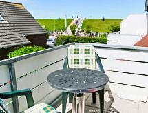 Knus appartement Fischerstube in Norddeich, 400 meter van het strand - thumbnail 2