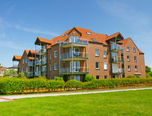Appartement Borkum: luxe strandverblijf in hartje Norddeich aan de Noordzee - thumbnail 1