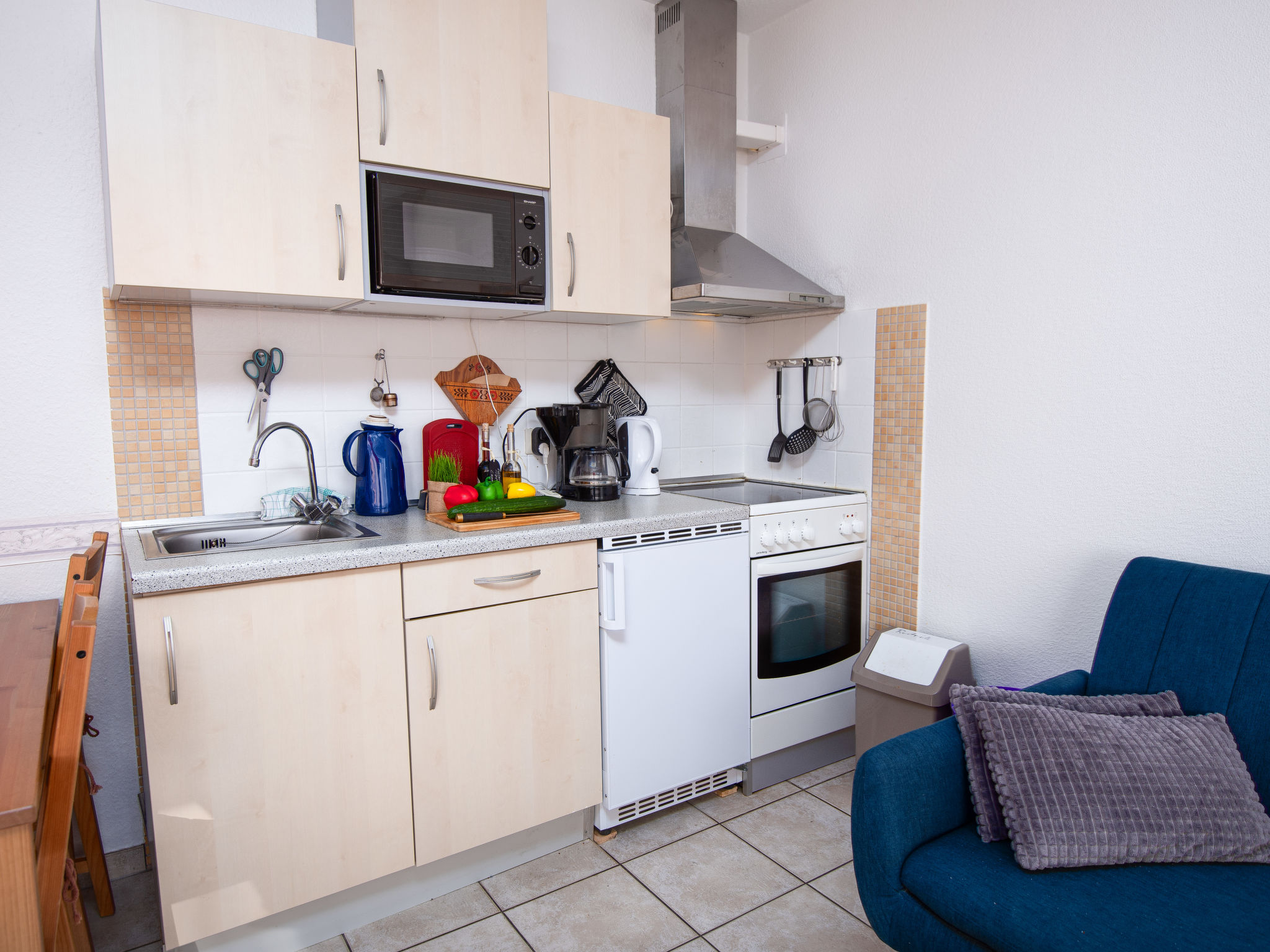 Appartement Achtern Diek – Cuisine et coin repas, photo 7 sur 44