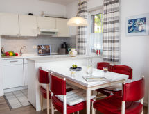Op 400 m van zee: Ruim appartement Seebär in Norddeich - thumbnail 3