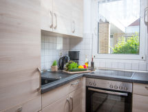 Knus appartement in het hart van Norddeich, op 400 meter van strand en zee - thumbnail 4