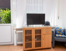 Kompakt appartement midden in Norddeich, op 400 meter van het strand - thumbnail 6