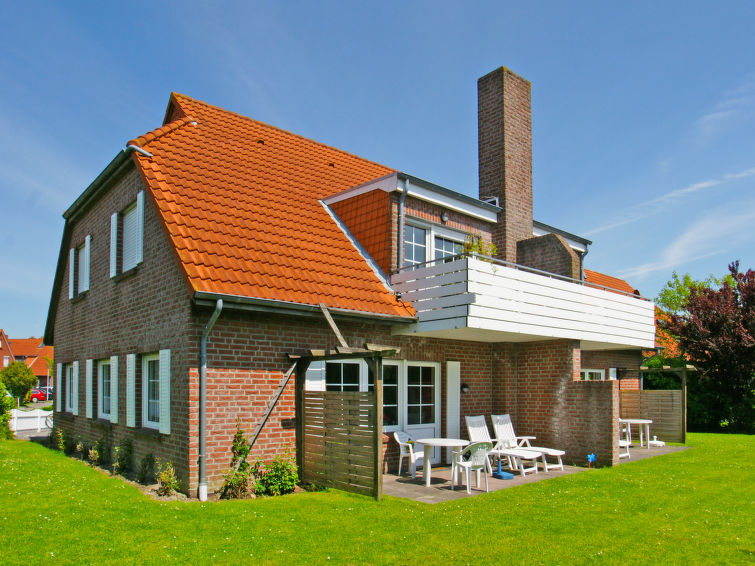 Op 1,4 km van zee: Rustig appartement Poseidon in Norddeich in Norddeich