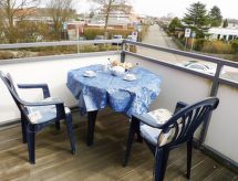 Op 400 m van zee: Sfeervol appartement Juist in Norddeich - thumbnail 3
