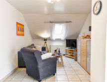 Op 400 m van zee: Sfeervol appartement Juist in Norddeich - thumbnail 6