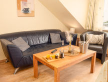 Strandläufer: Comfortabel appartement op 1,2 km van het strand in Norddeich - thumbnail 2