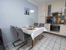 Appartement Krabbe: 4 persoons verblijf op 900m van het strand in Norddeich - thumbnail 4