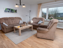 Licht appartement voor 6 personen in het hart van Norddeich, op loopafstand van strand - thumbnail 6