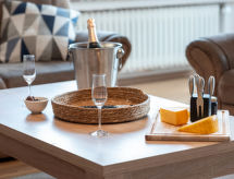 Licht appartement voor 6 personen in het hart van Norddeich, op loopafstand van strand - thumbnail 4