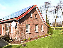 Knusse cottage voor 3 aan de Duitse Noordzeekust bij Hage - thumbnail 1
