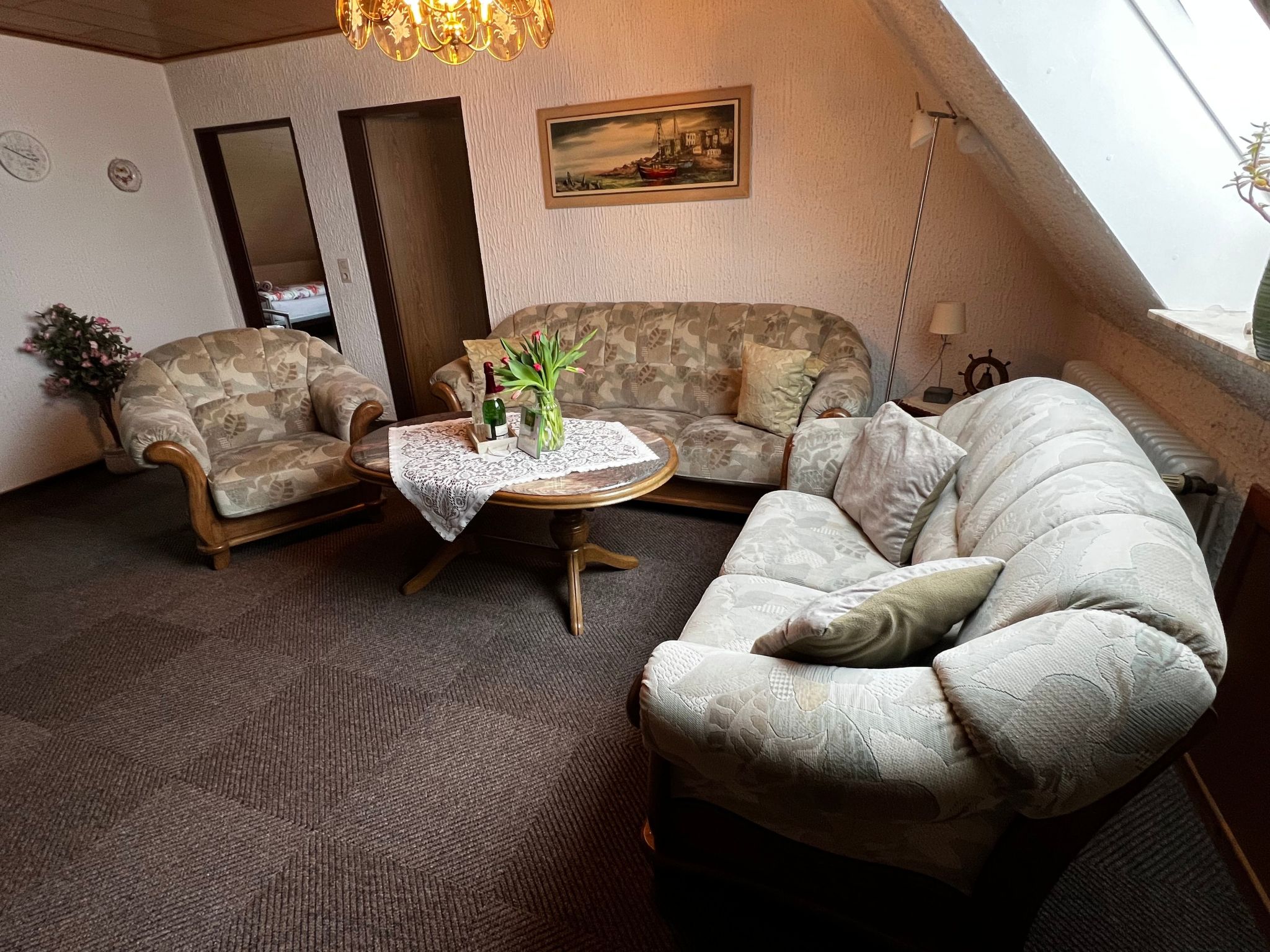 Geräumige Ferienwohnung mit Garten und Grill-Inside