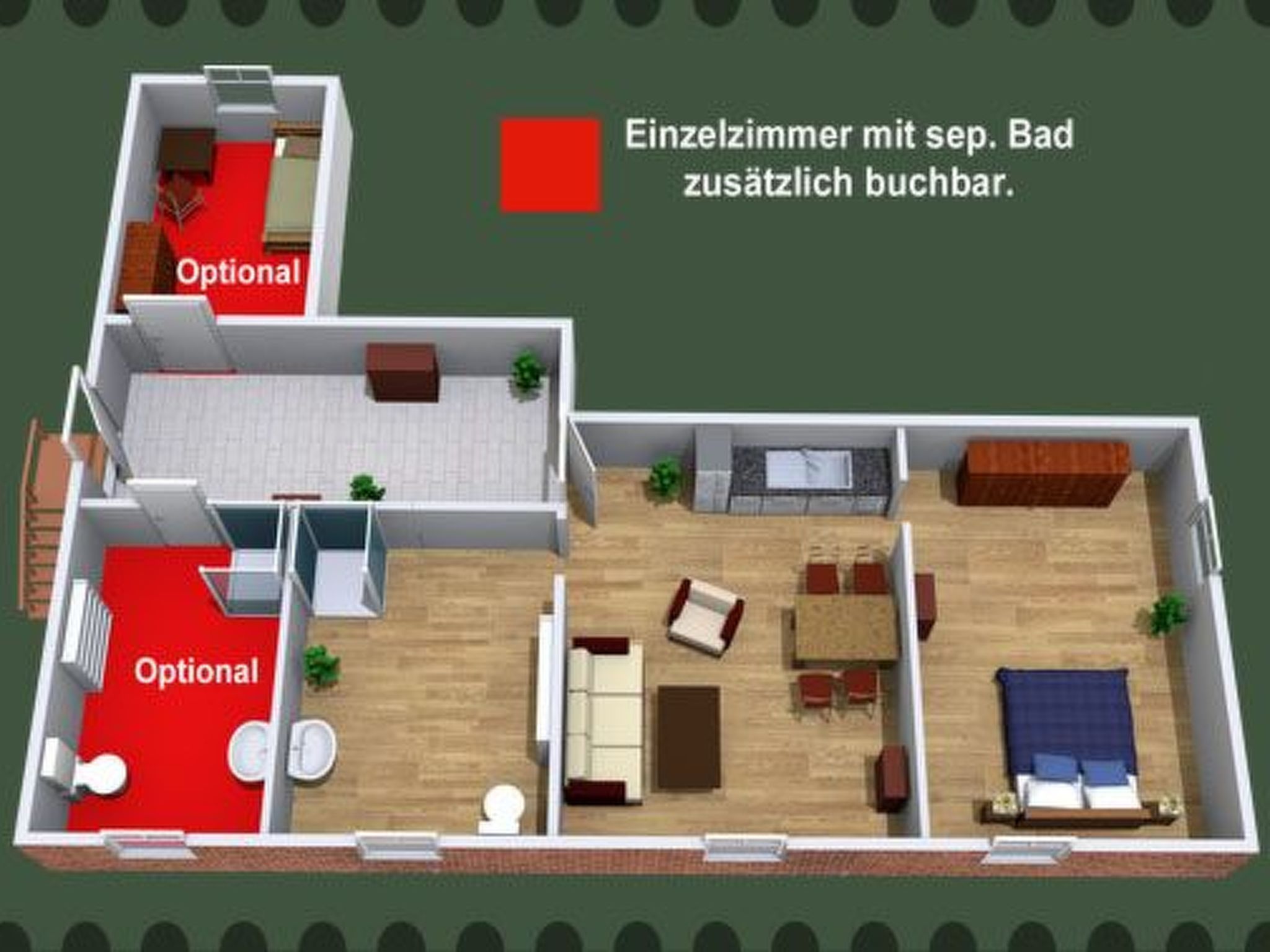 Große Wohnung in Nesse mit Garten und Terrasse-Image-tags.info