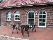 Vrijstaande vakantiewoning direct aan het water in Dornum Westerbur - thumbnail 5