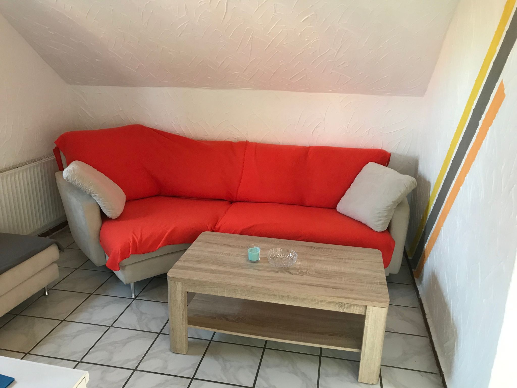Große Wohnung in Nesse mit Garten und Terrasse