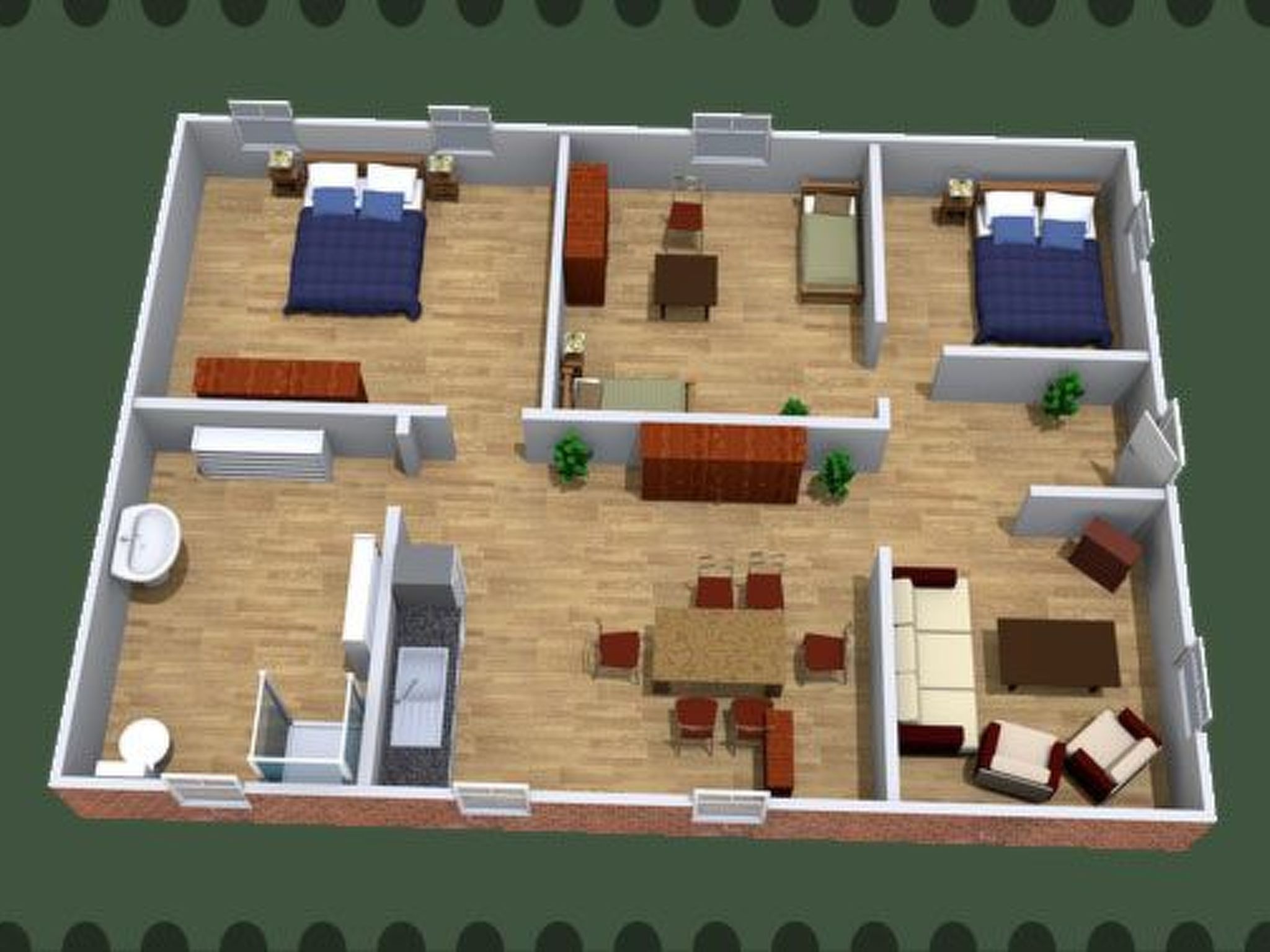 Große Wohnung in Nesse mit Garten und Terrasse-Image-tags.info