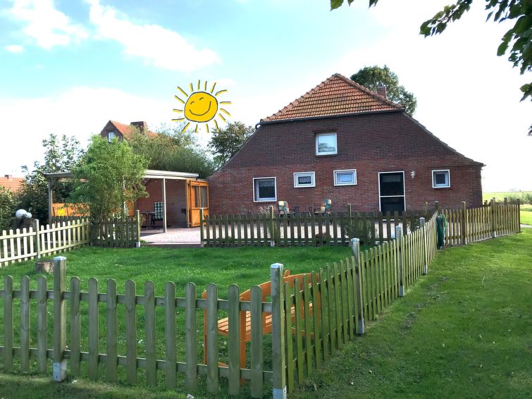 2-persoons vrijstaand appartement in Nessmersiel in Nessmersiel