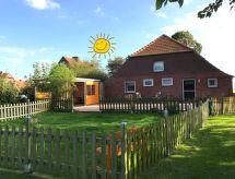 Huus Thimo: Vrijstaand vakantiehuis met tuin, 2 km van strand Nessmersiel - thumbnail 2