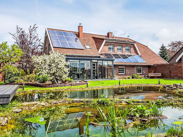 Ruim appartement Teichblick in rustig Marienhafe in Marienhafe