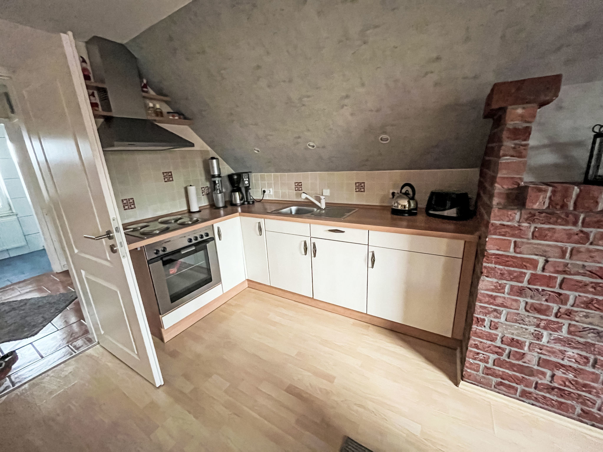 Nette Wohnung in Wirdum mit Kleiner Terrasse - Binnen