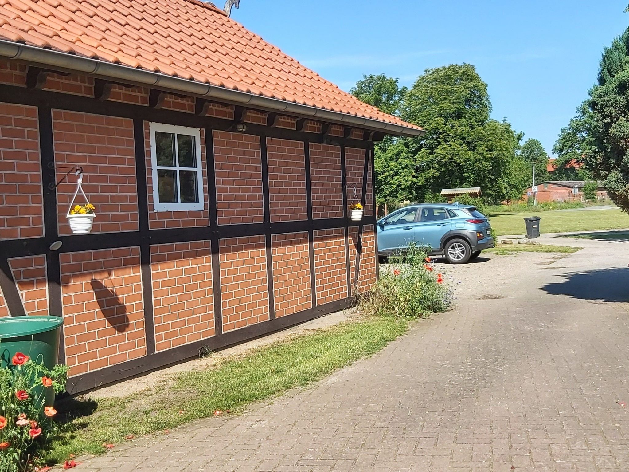 Wohnung in Jameln mit Garten, Grill und Terrasse-Binnen