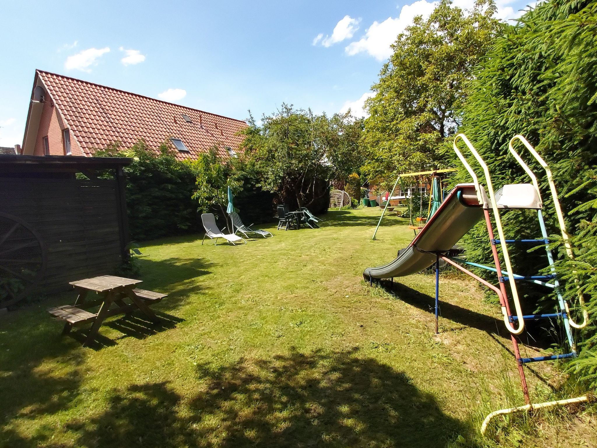 Wohnung in Jameln mit Garten, Grill und Terrasse-Binnen