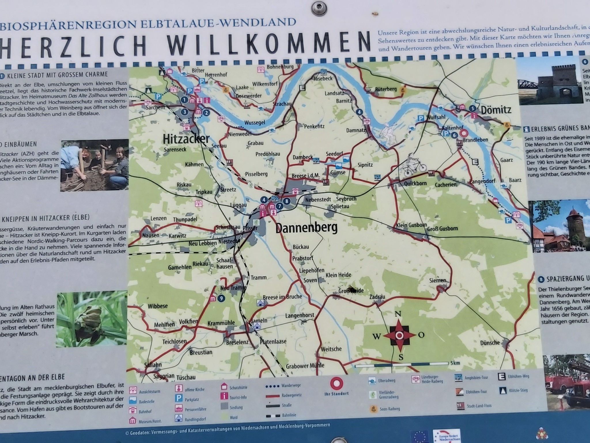 Wohnung in Jameln mit Garten, Grill und Terrasse-Binnen