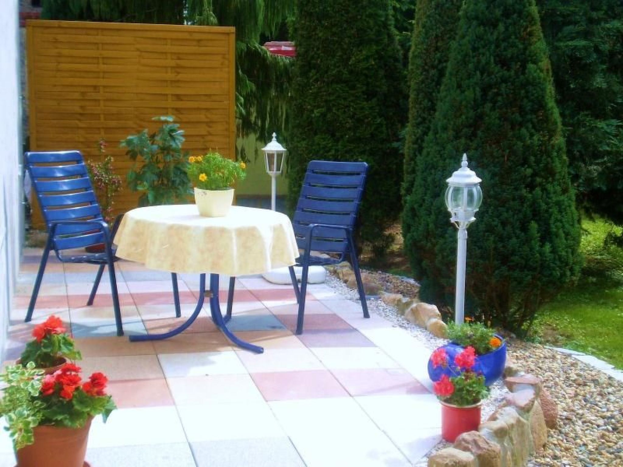 Gemütliche Wohnung mit Terrasse-Dedans