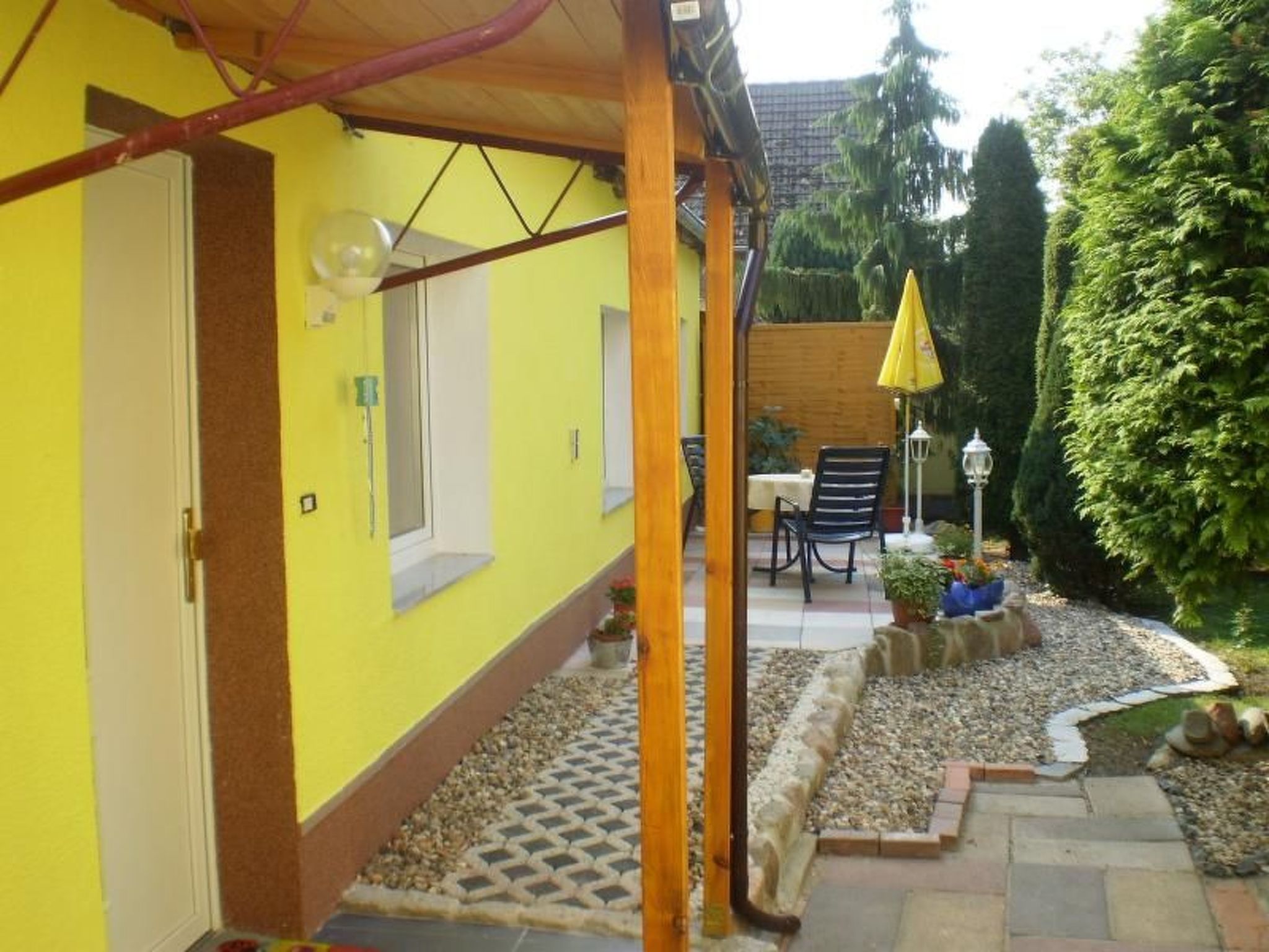 Gemütliche Wohnung mit Terrasse-Dedans