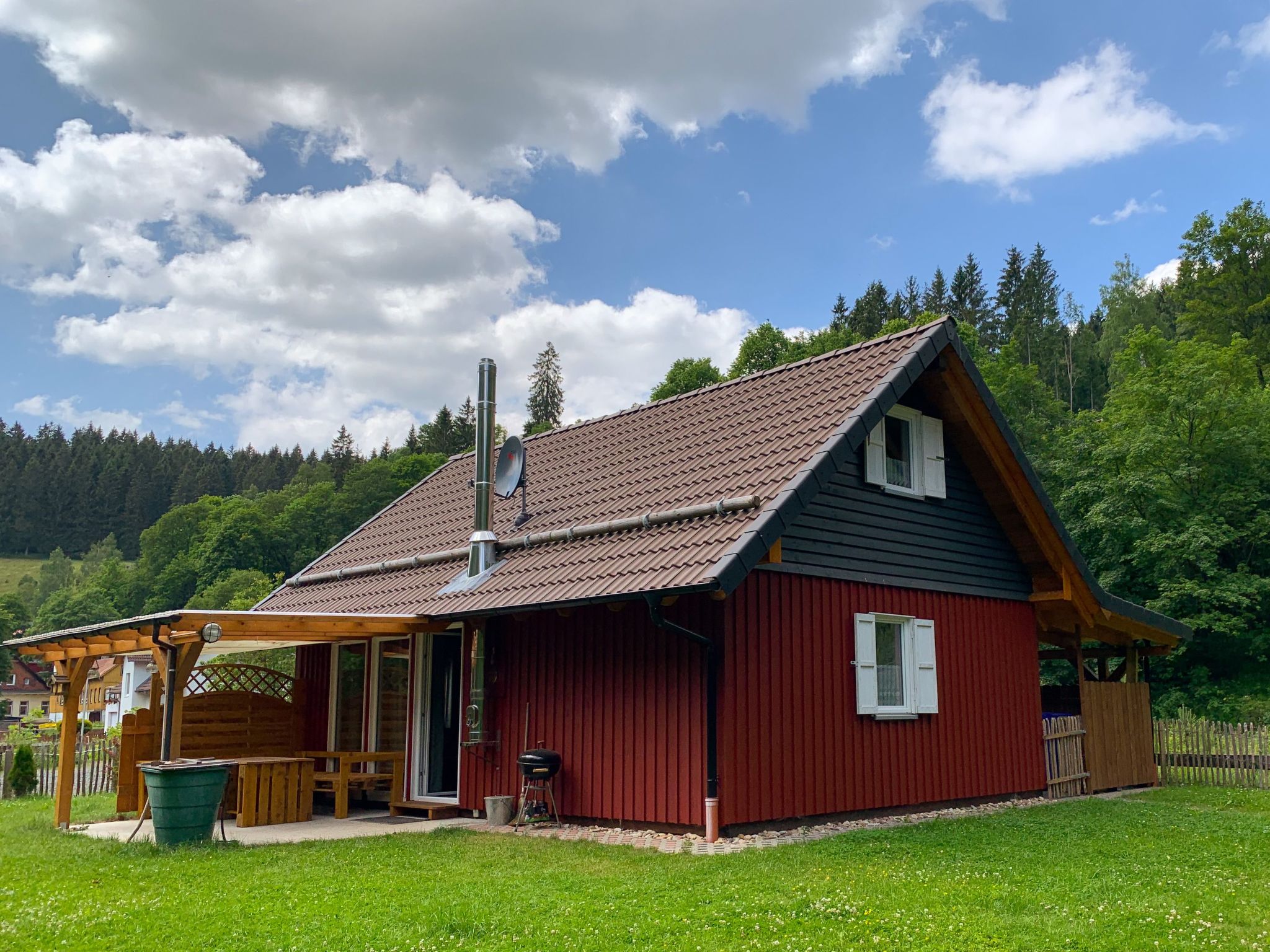 In Wildemann mit Terrasse-Drinnen