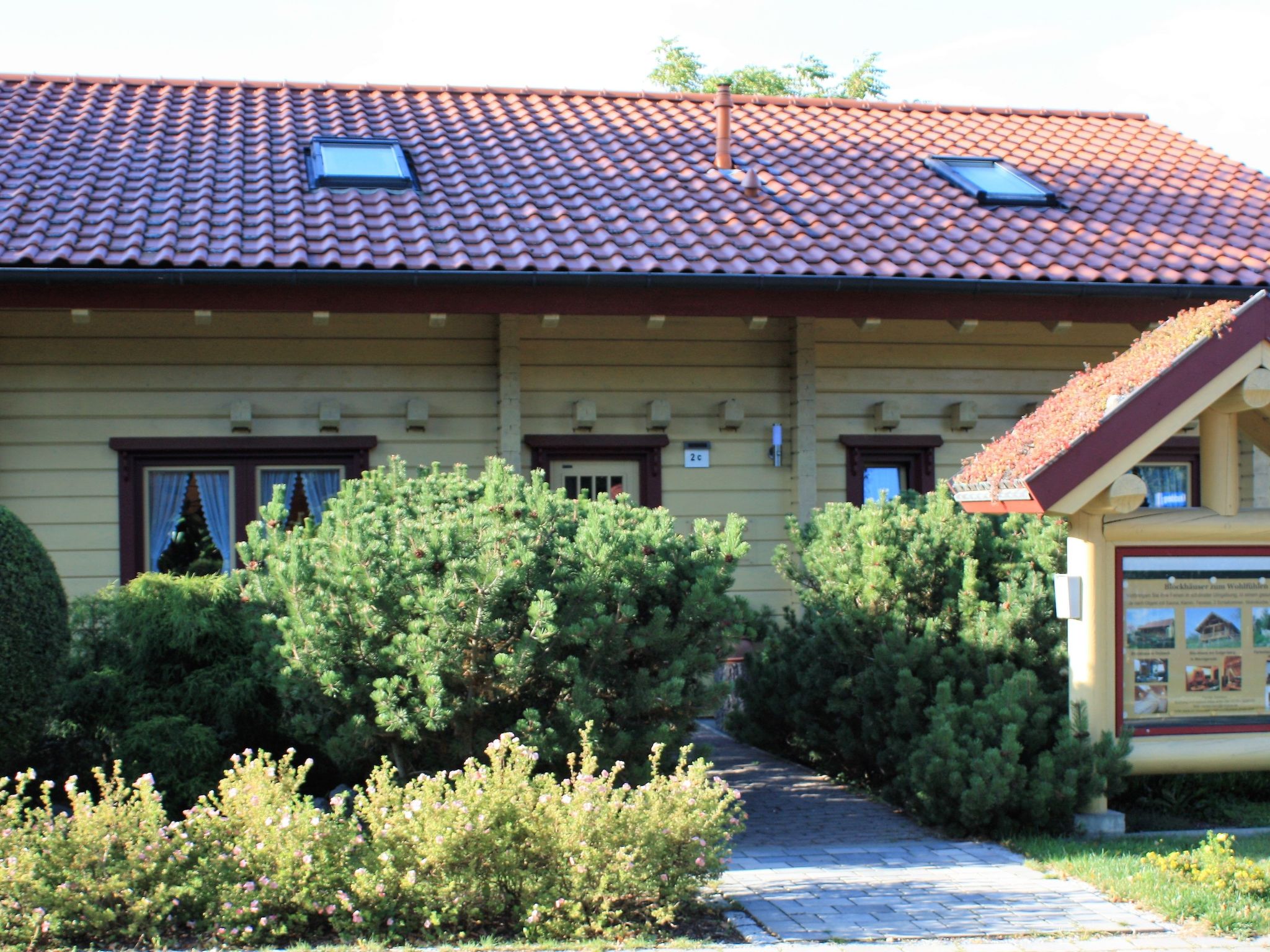 Gemütliches Blockhaus in Waldrandlage mit Sauna