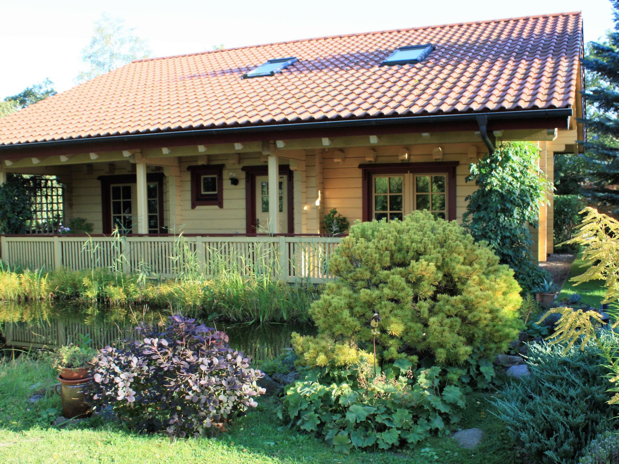 Gemütliches Blockhaus in Waldrandlage mit Sauna-Drinnen