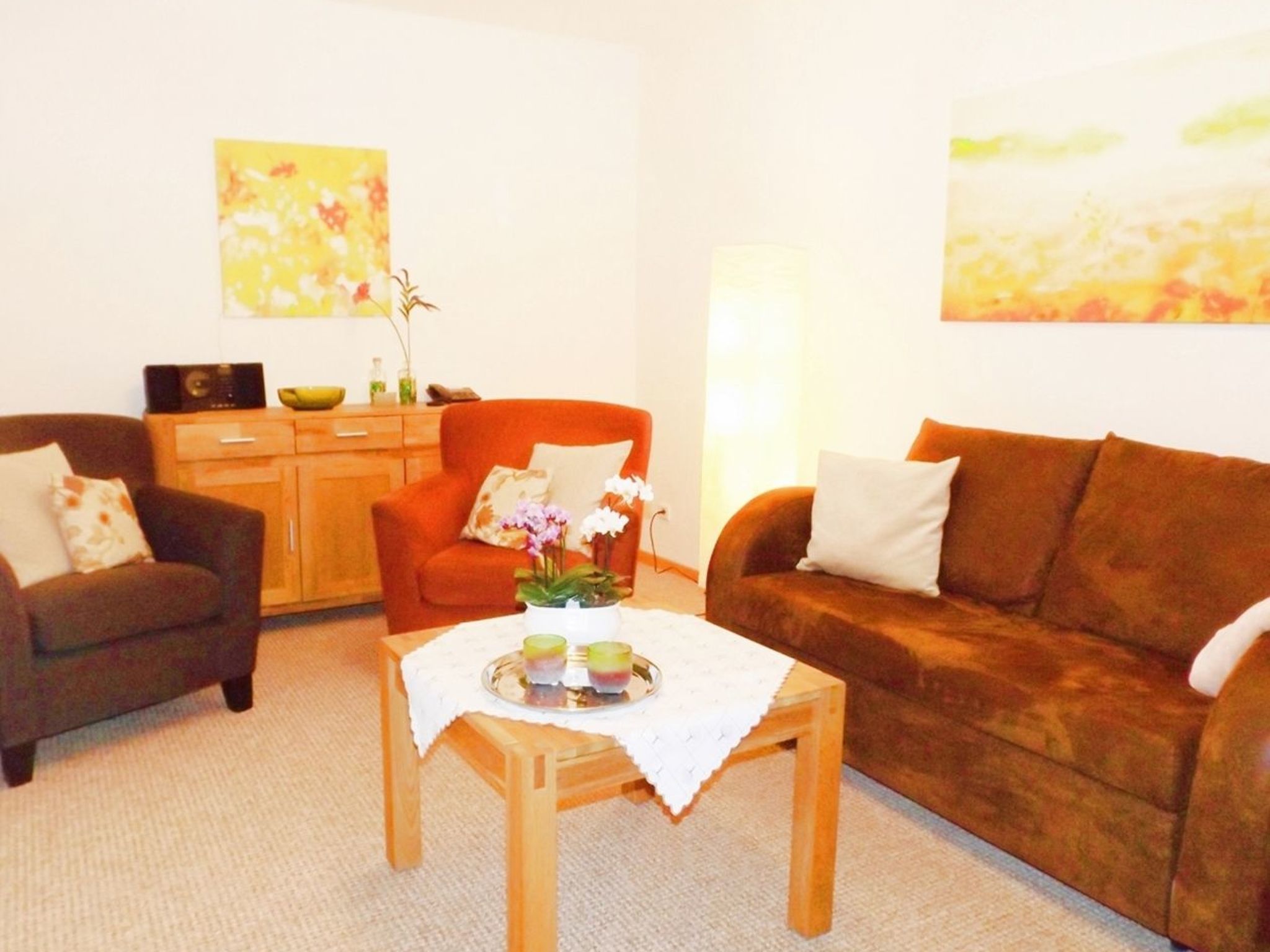 Premium-Ferienwohnung mit Bergblick im Haus Hopfe-Drinnen