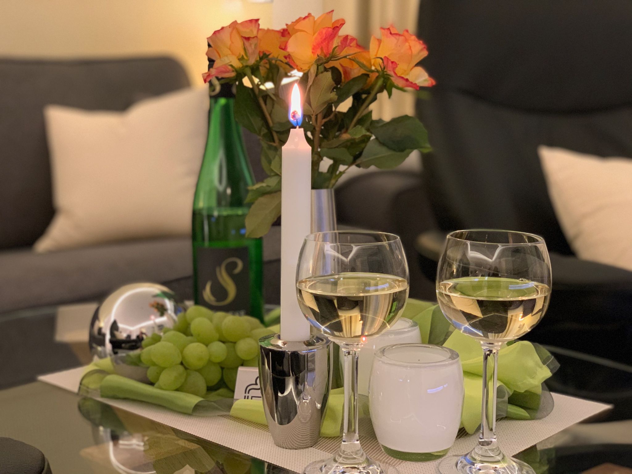 Luxusferienwohnung mit Infrarotwärmekabine-Drinnen