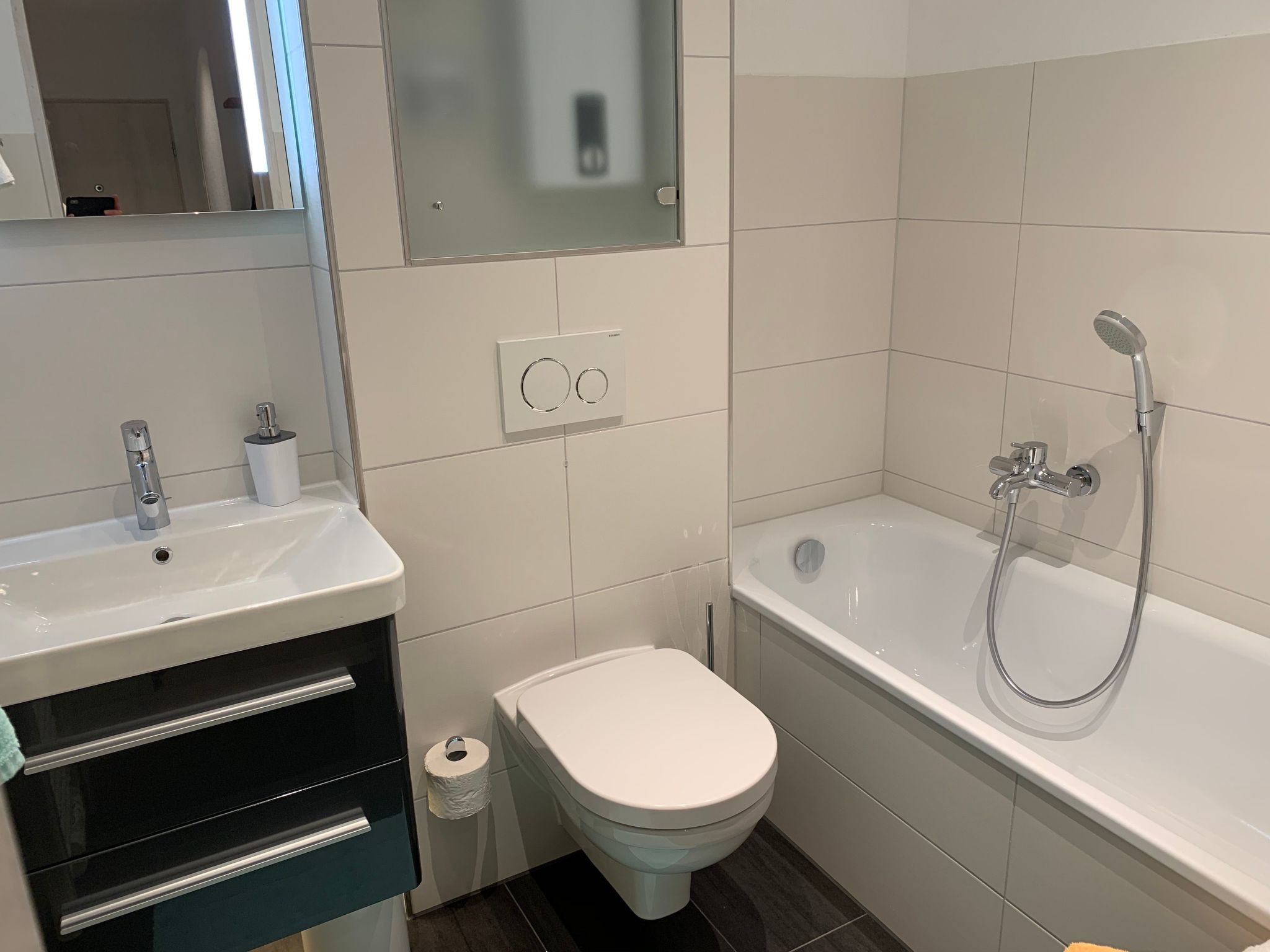 Luxusferienwohnung mit Infrarotwärmekabine-Drinnen